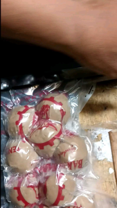 Baso adu hay isi 5pcs/butir ukuran super jumbo