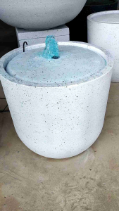 อ่างน้ำพุ อ่างน้ำผูด ชุดน้ำผูด มินิมอล แถมฟรีปั้มน้ำ