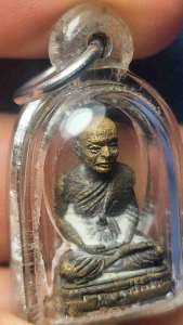 รูปหล่อหลวงพ่อนิ่ม วัดสุนทรสถิต (วัดอำแพง) จ.สมุทรสาคร