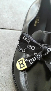 Sepatu Loafer Wanita Jelly Kilap 689-L-B2