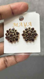 NJ Stud Earrings in vibrant colors