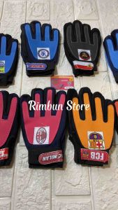 Sarung Tangan Kiper Anak Sepak Bola Dan Futsal / Sarung Tangan Bola Telapak Tangan Lengket Dan Tidak Licin