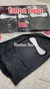 Masker Ninja Hitam Polos 3pcs / Masker Ninja Balaclava Full / Masker Full Face Termurah