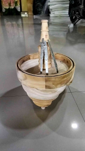 Tebok Pleci Holopet kayu jati bonus pion klem