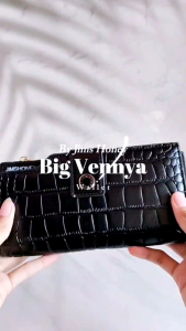 JIMS HONEY - Dompet kulit buaya ( BIG VENNYA )