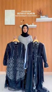 HANA DRESS TENUN SERIES - DRESS TENUN- DRESS PESTA-DRESS ETHNIC