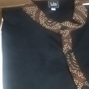 Baju Stelan Pangsi Sunda Anak plus Ikat/Baju Adat Sunda Anak