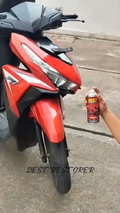BEST RESTORER Pengkilap Dan Penghitam Body Motor 400ml