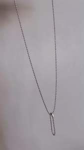 Stainless Steel Ball Chain Necklace
