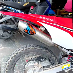 Knalpot Norifumi Noctus T3 Semi Bending KLX150 KLX140 CRF150L WR155 DTracker Viar Cross X 150