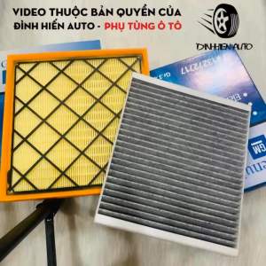 Lọc gió động cơ & lọc điều hoà xe Lacetti (bản nhập khẩu) Chevrolet Cruze (13272717/ 13271191)