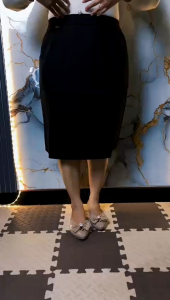 JUMBO ROK SPAN KERJA KANTOR WANITA MODEL 7/8 PENDEK DIBAWAH LUTUT