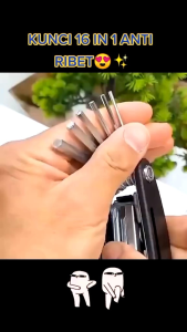 Bike Toolkit Kunci Sepeda Set Kunci Sepeda Tool Kit United 15 In 1