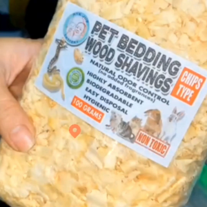 Kusot Pet Bedding Wood Shavings Chips Type 100 grams