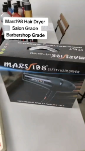 MARS 198 Hair Dryer 2800w GRADESALON Barbershop