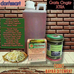 SUMO via POS ( Serbuk ) + Obat Merah Campuran + Top kering tauge ( Solusi anti basah/busuk ) + BUKU PANDUAN Top Kering & SUMO8