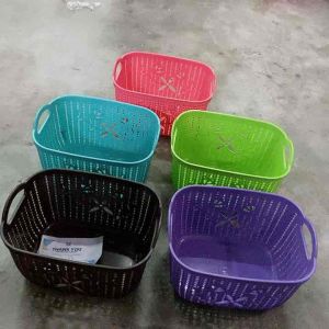 Uniglobal Space Savers Rectangle Knitted Small Basket