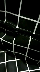 SARUNG KASUR BUSA RESLETING SIZE 70X200X30CM URUNG KASUR BUSA HOMEMADE MOTIF KOTAK HITAM AESTHETIK