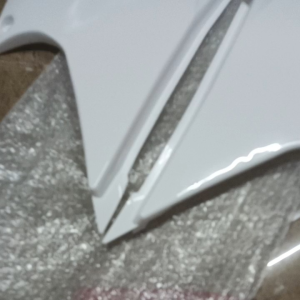 side cover set for RUSI KR125/KR150 (white)