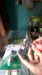 lampu depan RTD H6 putih biru motor bebek matik