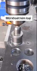 Mũi khoét sắt thép inox hợp kim từ 15-100mm cao cấp Kapusi Japan mũi khoan sắt thép nhôm đa năng chất lượng cao