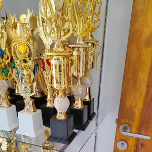 Piala set gold victory marmer