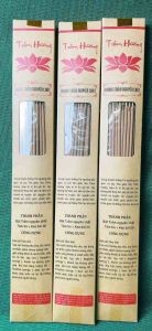 Hộp nhang trầm hương thiên nhiên nguyên chất 40cm - hộp 55 nén