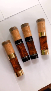 KING* Reelseat Wooden Spinning: Kursi Rotasi Kayu untuk Kantor