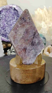 Natural High Grade Nigeria Purple Lepidolite Crystal Ornament PLC02 #Naturalcrystal #homedecor