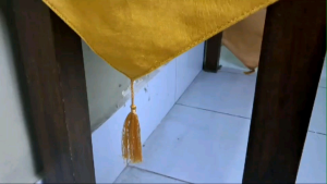 Taplak Meja Panjang Table Runner 40x230 Blackout