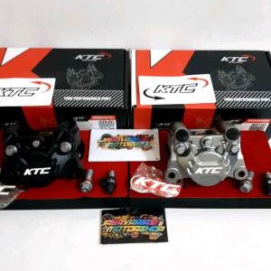 ORIGINAL KALIPER KTC RACING 2PISTON 2P SLIM UNIVERSAL (SEMUA TIPE MOTOR)
