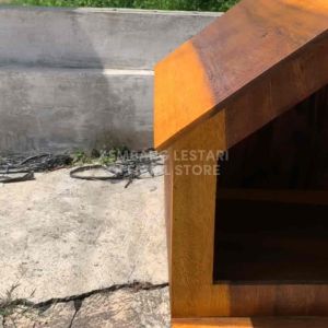 RUMAH HEWAN PELIHARAAN KUCING KELINCI ANJING KANDANG KAYU