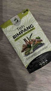 Teh Rimpang Isi 10 Tea Bag Campuran Bubuk Jahe Sereh Kunyit dan Lengkuas