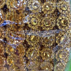 1m dây đá hoa mai dây đá hoa thị dây trái châu trang trí lễ Tết tháp oản bánh kẹo