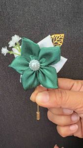 Chest corsage for groom parents or sponsors