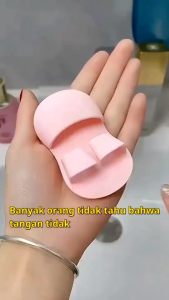 Sikat Wajah Facial Spon Cuci Muka Pembersih Wajah Silikon Lembut Pengosok Komedo