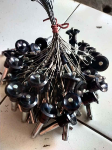 Pin lock kualitas pinlok aray Diameter Pinlock breaker 10mm / 1cm pinlock breket bok sound sistem pinlock breaket gantung sound sistem pinlock breket aray Panjang sunduk 35 cm