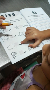ABAKADA tracing book with pencil