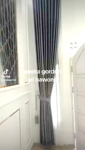 Gorden Bahan Blekout import glosi embos gorden pintu gorden jendela