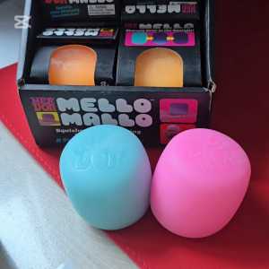 Color Changing Mello Mallo Squeeze Squishy Sensory Fidget Toy – Assorted Colours