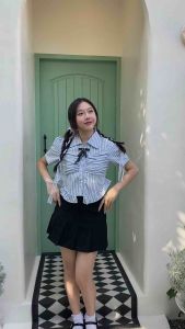 { รุ่น Y2K พร้อมส่ง! 3 สี ยาว 14.5”-15.5” S-XL เอว 30” กระโปรงสไตล์ Y2K }