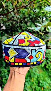 Peci Kopeyah Pakistan Termurah Ful Bordir Original/Peci Kopiah Santri