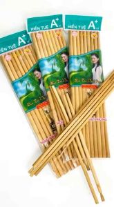 [ST] Combo 50 Đôi Đũa Tre Việt Không Sơn  Nguyên Bản -Gia dụng gia đình