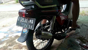 Kualitas Tinggi Knalpot ALFA Standar Racing AHM