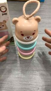 Hộp chia sữa bột cho bé 3 tầng siêu tiện lợi hình gấu xinh xắn cho bé | Ngăn chia sữa bột cho bé
