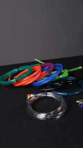 VOS ชุด หัวฟิตติ้ง ทองเหลือง หัวเจาะไหลกลับ พร้อมสายแรงดัน 1เมตร (หัวฟิตติ้งทองเหลืองน้ำมันไหลกลับสายแรงดัน) มีขายแยก