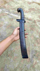 golok kerja kopak rawing full kayu Johar hitam exotic baja per 30cm