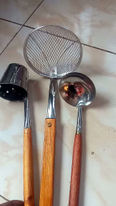 satu set peralatan mieh Ayam Bakso spesial stainles stell anti karat
