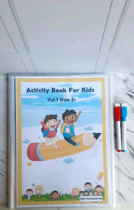 Buku Aktivitas Anak 2+ | Melatih Motorik Fokus & Kreativitas