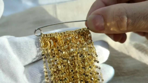 Kalung Titanium Pecah Kopi Anti Karat Original